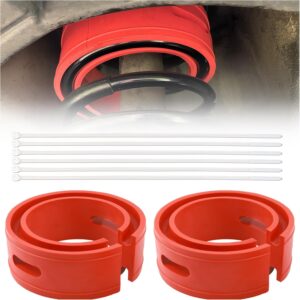 VKQTS 2PC Coil Spring Spacers for 1.5in Springs