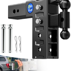 EONGEE 3in Drop Hitch 10K lbs Towing Capacity