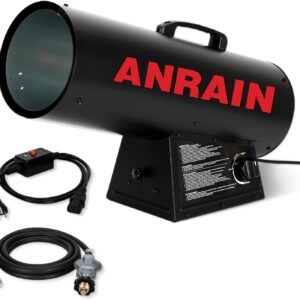 Anrain 150K BTU Propane Heater w/ Hose, CSA Certified