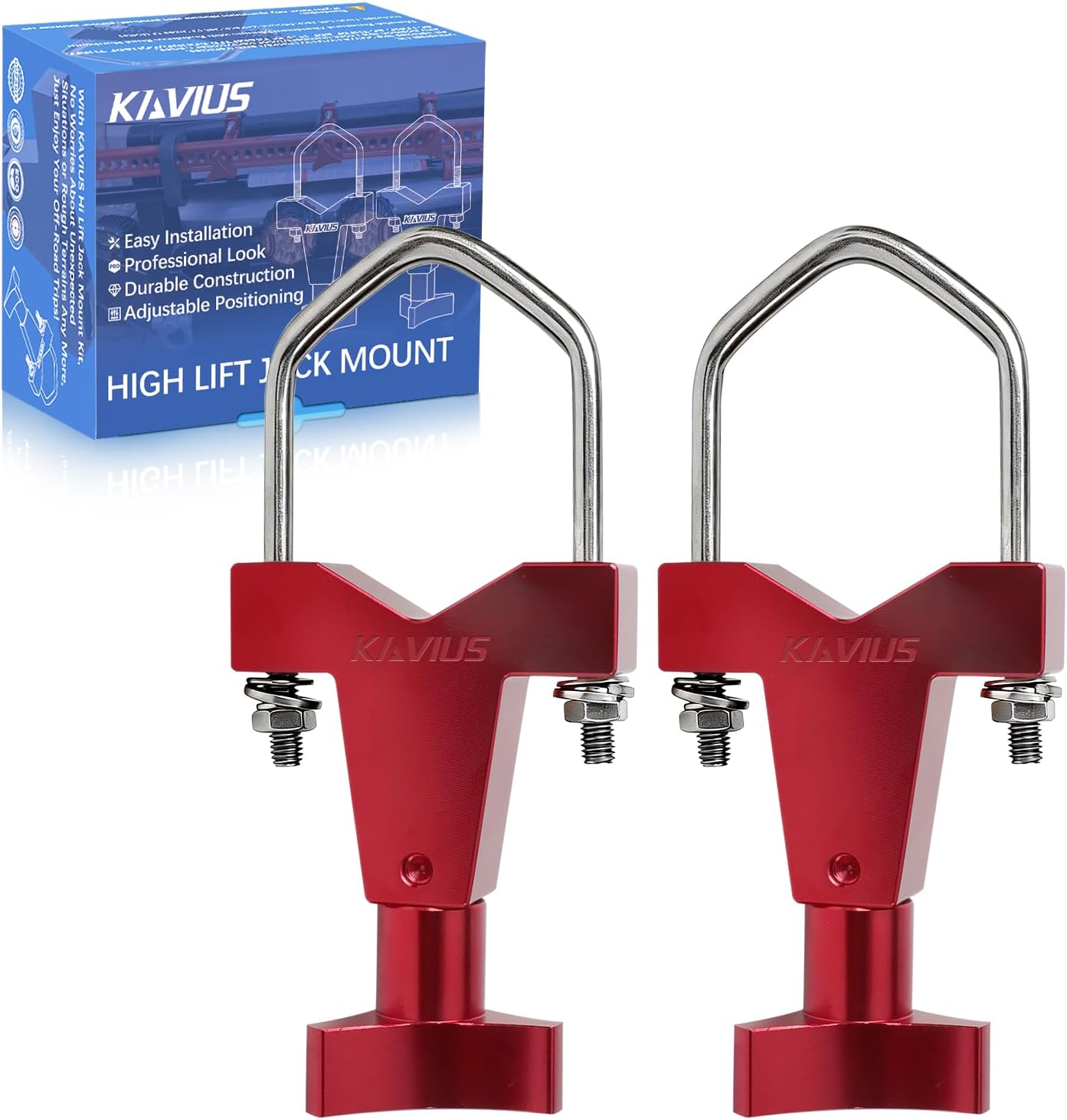 Hi Lift Jack Mounts for Polaris RZR & UTVs | Kavius