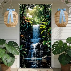 Nuxovilar Tropical Spring Door Banner, 35.4x70.8"