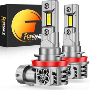FORENNER H11 LED Bulbs 80W 6500K, Pack of 2