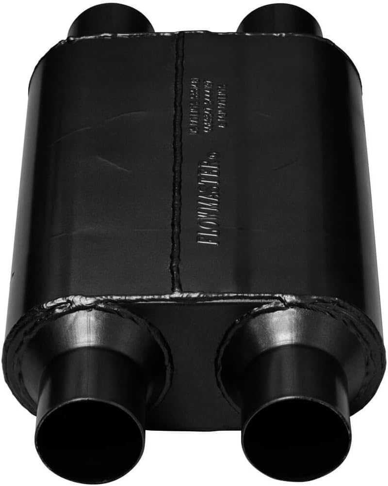 Flowmaster 40 Series Oval Muffler, Dual 2.5" In/Out