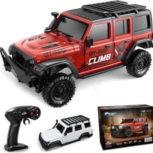 SVERTIBO HB-R43 RC Crawler, 1:43 Scale Off-Road Jeep