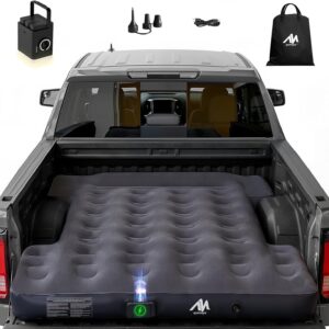 AYAMAYA Truck Bed Air Mattress w/ Pump, 6-6.5ft Full Size