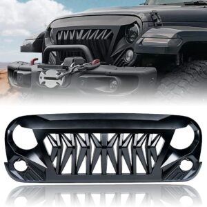 Jeep Wrangler JK Shark Grille Replacement (2007-2018)