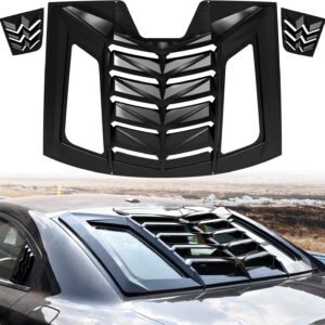 Gloss Black Louvers for 2011-2023 Dodge Charger