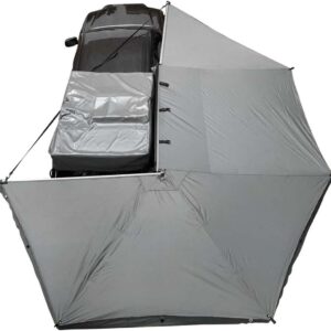 Nomadic OVS 270° Awning - Passenger Side, Dark Gray