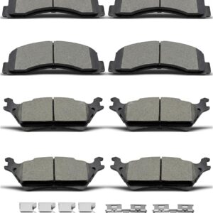 Ford F-150 Brake Pads Set 2012-2020 8pcs Ceramic