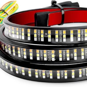 Nexalite 60in Truck Tailgate Light Bar 504 LED 3-Color