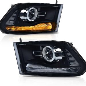 PIT66 LED Headlights for Dodge Ram 1500/2500/3500 (2013-2018)