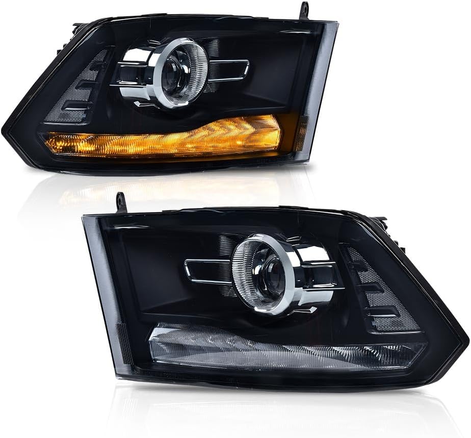 PIT66 LED Headlights for Dodge Ram 1500/2500/3500 (2013-2018)
