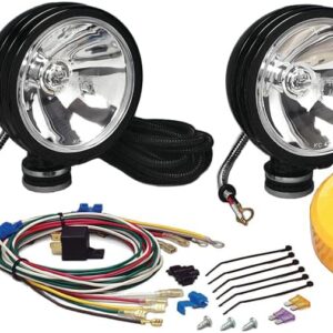 KC HiLiTES 238 Daylighter Black Spot Beam Light System