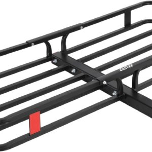 Garvee 500 LBS Hitch Cargo Carrier - Heavy-Duty Luggage Basket