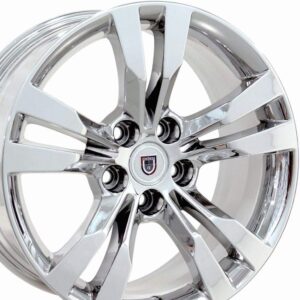 OE Wheels CA15 18" Chrome Rims Fit CTS & More (Set of 4)