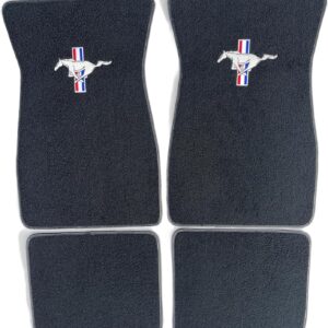 ACC Black Carpet Floor Mat Set for 1964-68 Mustang
