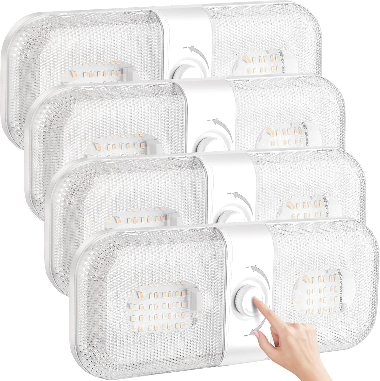 LILTSDRAE RV LED Ceiling Light 1700LM 12V