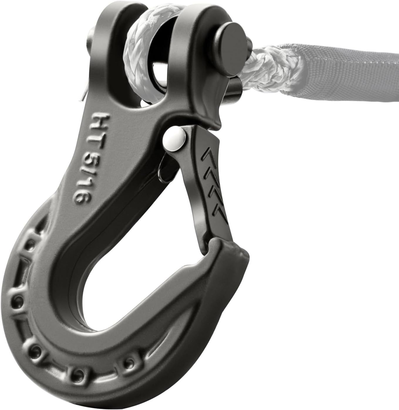 HEDGFOX 5/16" Winch Clevis Hook - 14,000lb Heavy-Duty Steel Hook