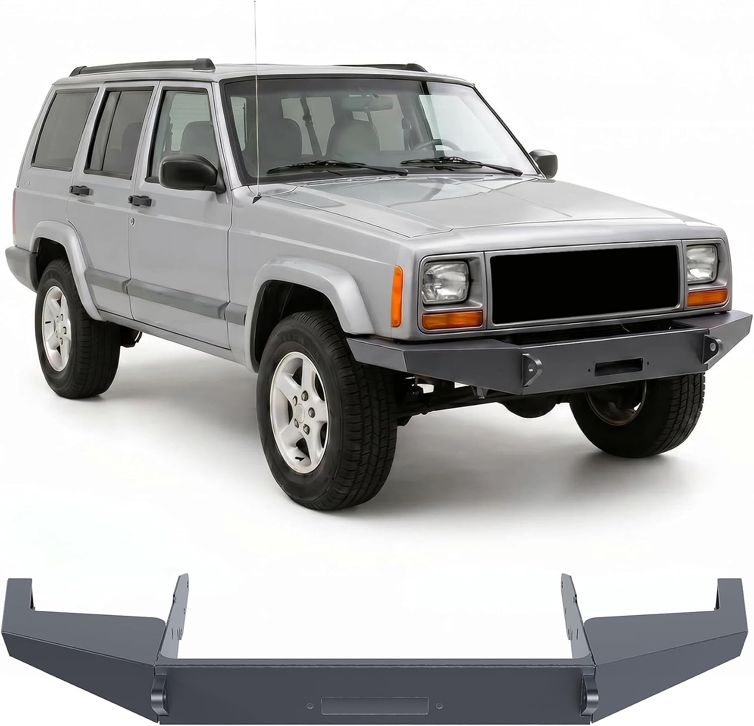 ECOTRIC Jeep XJ DIY Front Bumper Kit 1984-2001