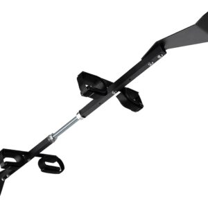 Woogreat Overhead Truck Gun Rack – Fits 48"–54" Rifles, No Drill