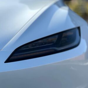 Tesla Model 3 Headlight Smoke Tint PPF 2024-2026
