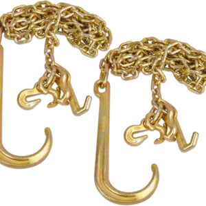 Grade 70 Tow Chain 10ft, 3700 Lbs WLL, G70 Steel