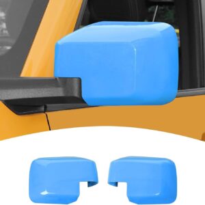Baby Blue Ford Bronco Side Mirror Covers (2021-2023)