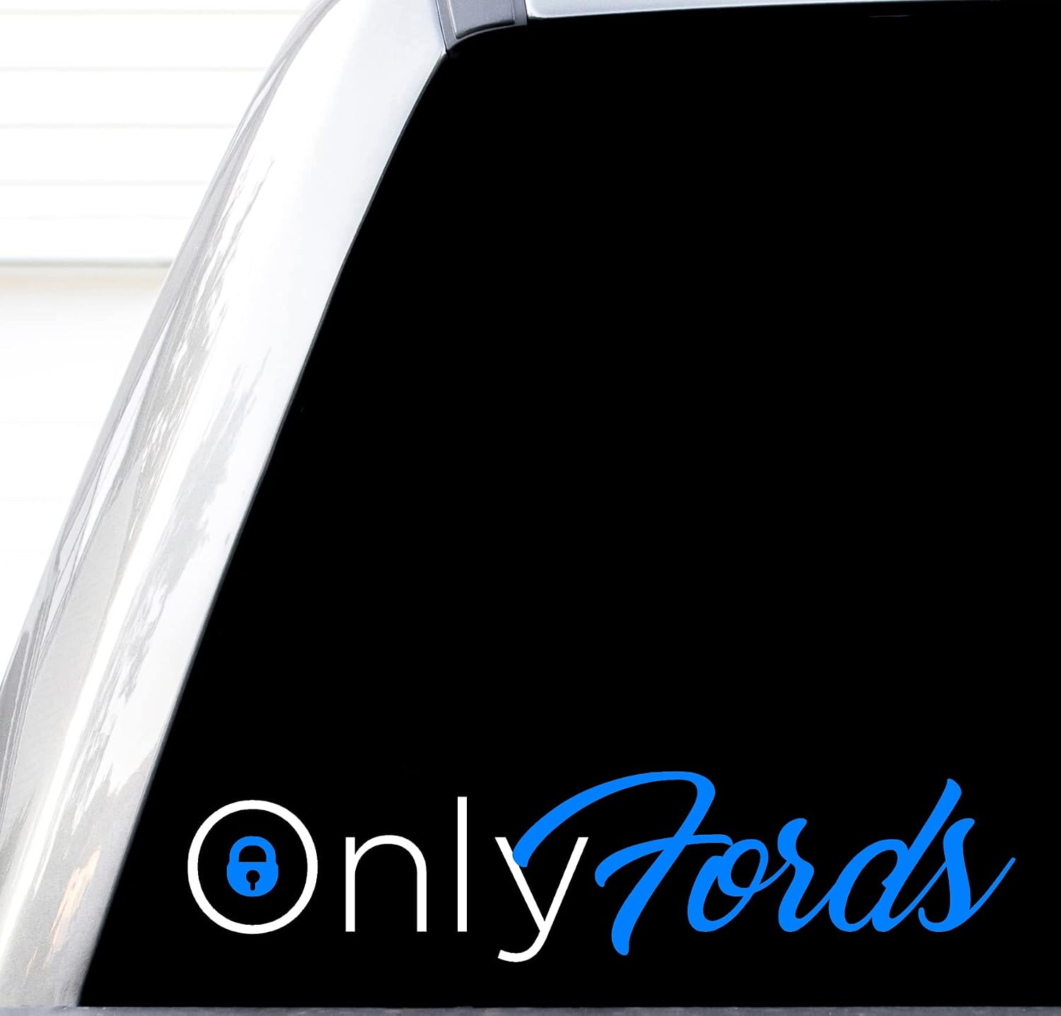 Off-Road 4x4 Decal - 'Driven Not Garaged' - 2x7 Inches