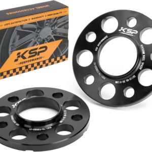 KSP 5x112mm Forged Wheel Spacers – 12mm, 66.56mm Hub