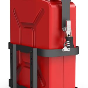 ELITEWILL 5-Gal Jerry Can Mount - Secure Lockable Fuel Rack