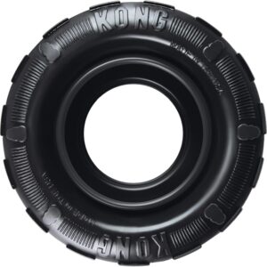 KONG Extreme Tires - Durable Dog Chew Toy & Treat Dispenser