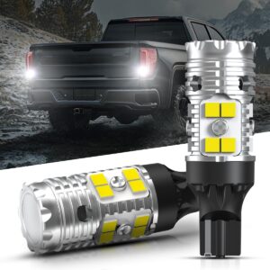 LASFIT LED Reverse Light Bulbs for GMC Sierra