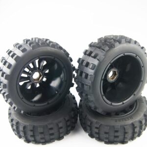 TITRACING RC Tires & Wheels Set for HPI Baja 5T & Rovan