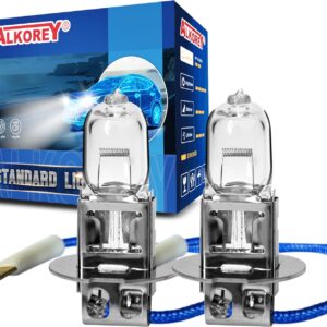 H3 12V 55W Halogen Headlight Bulbs (2-Pack)