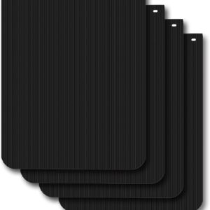 Heavy-Duty Mud Flaps for Semi Trucks (24" x 30") - 4 Pack