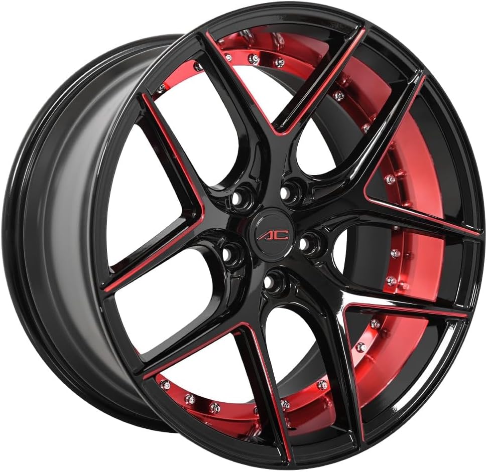 Divino 20" Gloss Black Rims (Set of 4) - AC Wheels