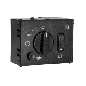 Headlight Dimmer Switch w/ Green LED | Fits 03-07 Chevy/GMC