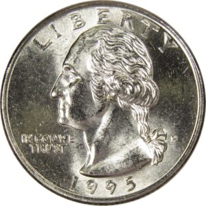 1995 P Washington Quarter BU - Mint State 25c US Coin