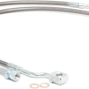 Stainless Braided Brake Lines for Chevy/GMC 1500-3500 (07-19)