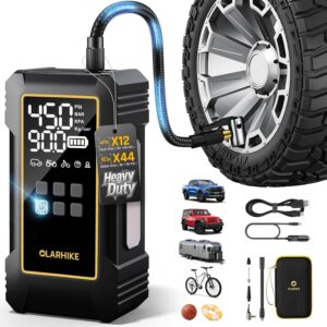 OlarHike 12000mAh Portable Tire Inflator, 150PSI Air Pump