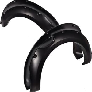 PIT66 Black Fender Flares for Ford Ranger 2011-2018