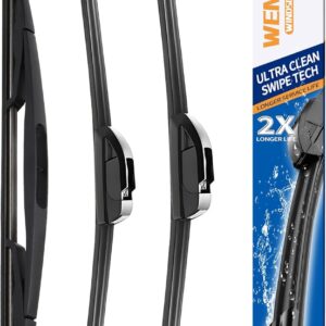 Jeep Wrangler Wiper Blades Set (2007-2018) - Front & Rear
