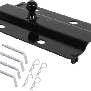 30,000 lbs Gooseneck Ball Plate for 5th Wheel Rails