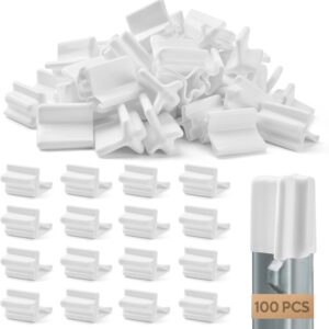 100 Pack Vinyl T Post Caps with Gloves - Fence Protection