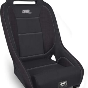 PRP Comp Elite Suspension Seat - Black Vinyl, 35"H x 22"W