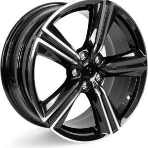19x8.5in Machined Black Rim for Honda Accord 2023-2024
