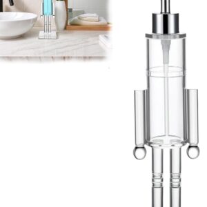Nutcracker Soap Dispenser – Festive Acrylic Pump Bottle