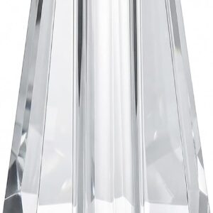 Clear Crystal Vase – 5.5" Elegant Bud Vase for Single Stems