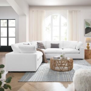 Modway Commix Down-Filled Sectional Sofa Set
