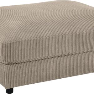 40" Corduroy Ottoman Bench - Camel - Modular Seating